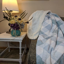 Load image into Gallery viewer, Berkshire Reversible Farmhouse Sherpa Throw
