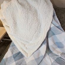 Load image into Gallery viewer, Berkshire Reversible Farmhouse Sherpa Throw