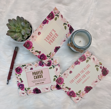 Load image into Gallery viewer, Prayer Cards - Group A - Roses and Peonies