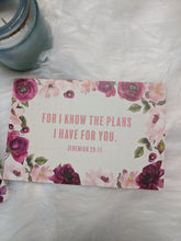 Load image into Gallery viewer, Prayer Cards - Group A - Roses and Peonies