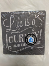 Load image into Gallery viewer, &quot;Life is a  Journey&quot; Drink Coasters
